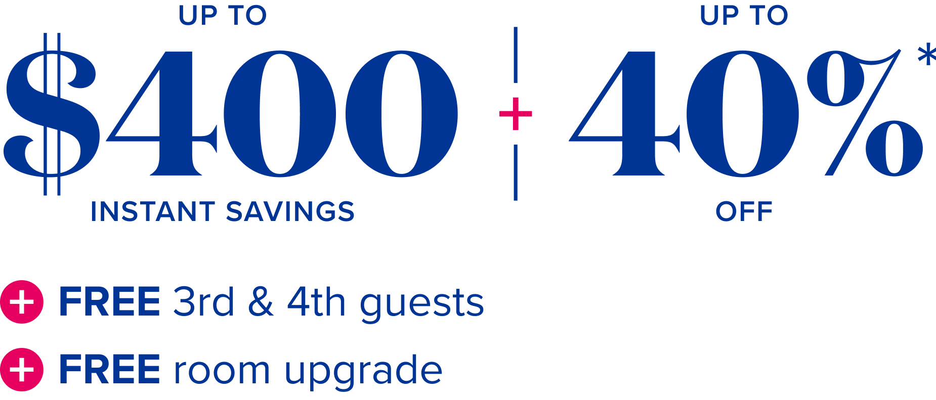 up to $400 instant savings  lockup